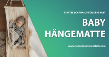 Babyhängematte Banner