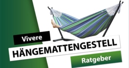 Vivere Hängematte mit Hängemattengestell